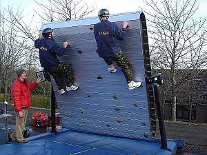 climbing wall