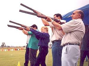 laser clay shooting