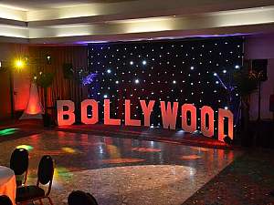 giant bollywood letters