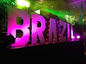 brazil themed event