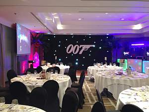 james bond themed party
