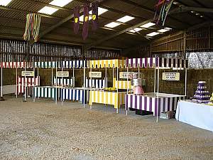 wedding stalls